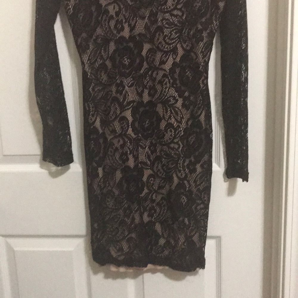 Mystic lace long sleeve dress bodycon dress size M - Picture 2 of 6